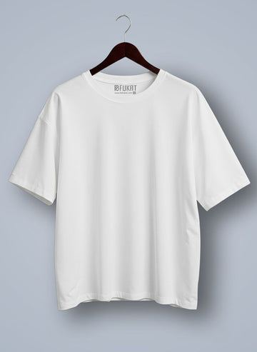 White Plain Oversized T-shirt