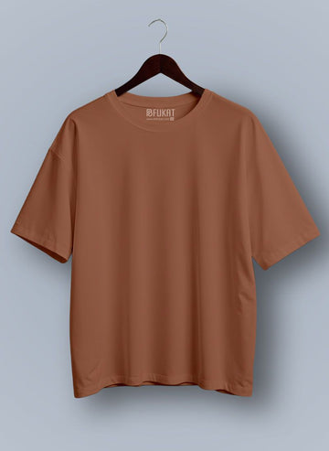 Coffee Plain Oversized T-shirt